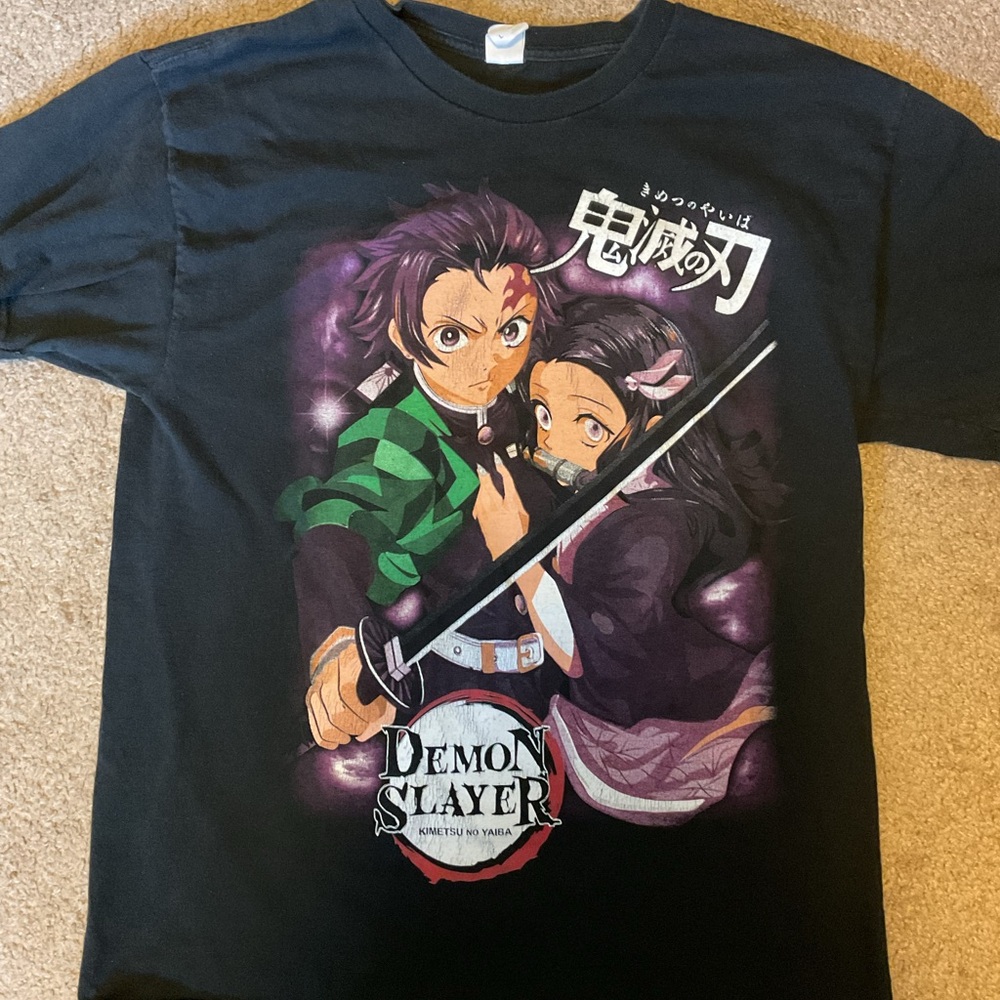 Demon Slayer Black  T-Shirt